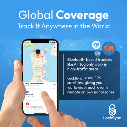 LockSync™ — The Ultimate Finder for Everything That Matters.