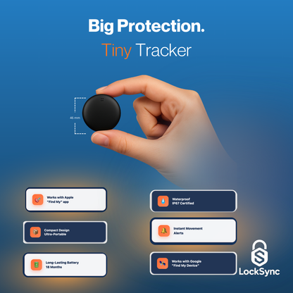 LockSync™ — The Ultimate Finder for Everything That Matters.