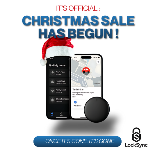 LockSync™ — The Ultimate Finder for Everything That Matters.